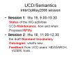 UCD/Semantics InterOpMay2006 session PowerPoint PPT Presentation