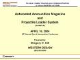 Automated Ammunition Magazine PowerPoint PPT Presentation