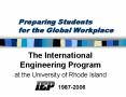 Preparing Students for the Global Workplace PowerPoint PPT Presentation