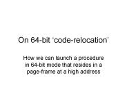 On 64-bit 