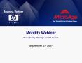 Mobility%20Webinar%20Presented%20by%20MicroAge%20and%20HP%20Canada PowerPoint PPT Presentation
