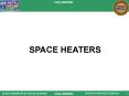 SPACE HEATERS PowerPoint PPT Presentation