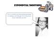 Exponential smoothing PowerPoint PPT Presentation