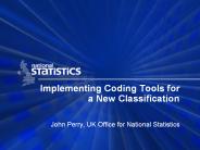 Implementing Coding Tools for a New Classification