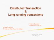 Distributed Transaction