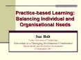 Sue Bolt Curtin University of Technology Education in a Changing Environment Conference Employability and Workforce Development 13 September 2007 PowerPoint PPT Presentation