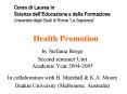 Health Promotion PowerPoint PPT Presentation