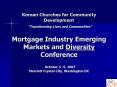 Korean Churches for Community Development  PowerPoint PPT Presentation