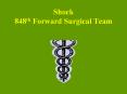 Shock 848th Forward Surgical Team PowerPoint PPT Presentation