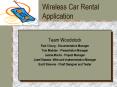 Wireless Car Rental Application PowerPoint PPT Presentation