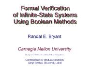 Formal Verification of Pipelined Processors