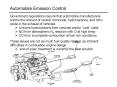 Automobile Emission Control PowerPoint PPT Presentation
