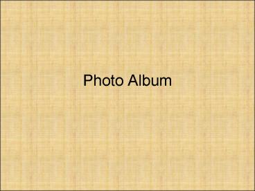 Photo Album