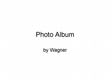 Photo Album