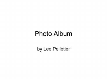Photo Album