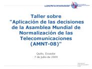Taller sobre "Aplicaci
