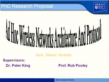 phd research proposal ppt presentation free download