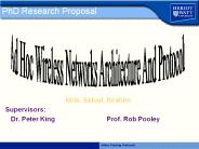 PhD Research Proposal