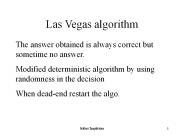 Las Vegas algorithm