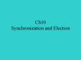Ch10 Synchronization and Election PowerPoint PPT Presentation
