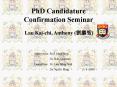 PhD Candidature Confirmation Seminar PowerPoint PPT Presentation
