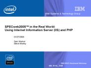 SPECweb2005