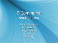 ECommerce Amazon'com PowerPoint PPT Presentation