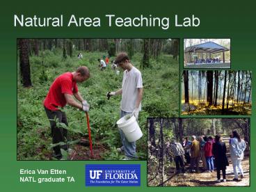Natural Area Teaching Lab