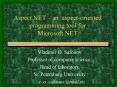 Aspect.NET  PowerPoint PPT Presentation