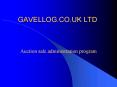 GAVELLOG'CO'UK LTD PowerPoint PPT Presentation