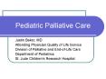 Pediatric Palliative Care PowerPoint PPT Presentation