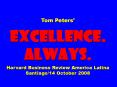 Tom Peters PowerPoint PPT Presentation