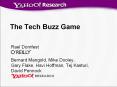 The Tech Buzz Game PowerPoint PPT Presentation
