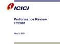 Performance Review FY2001 PowerPoint PPT Presentation