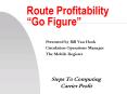 Route Profitability Go Figure PowerPoint PPT Presentation