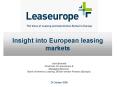 Insight into European leasing markets PowerPoint PPT Presentation
