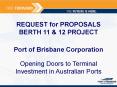 REQUEST for PROPOSALS BERTH 11 PowerPoint PPT Presentation