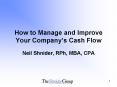 How to Manage and Improve Your Companys Cash Flow PowerPoint PPT Presentation