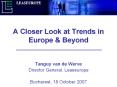 A Closer Look at Trends in Europe PowerPoint PPT Presentation