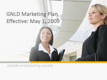 GNLD Marketing Plan