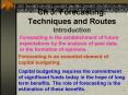 Ch 3: Forecasting: Techniques and Routes PowerPoint PPT Presentation