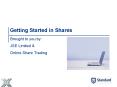 Getting Started in Shares PowerPoint PPT Presentation