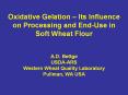 Oxidative Gelation  PowerPoint PPT Presentation