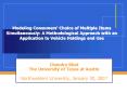 Modeling Consumers Choice of Multiple Items Simultaneously: A Methodological Approach with an Applic PowerPoint PPT Presentation
