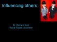 Influencing others PowerPoint PPT Presentation