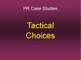PR Case Studies PowerPoint PPT Presentation