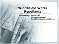 Windshield Water Repellants PowerPoint PPT Presentation