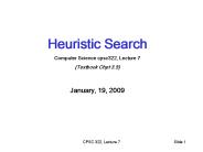 Heuristic Search