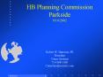 HB Planning Commission Parkside 9102002 PowerPoint PPT Presentation