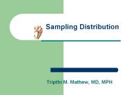 Sampling Distribution